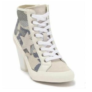 New Vintage Havana Remiee 4 Snakeskin Embossed Leather
Camo Ankle Bootie